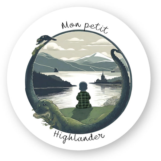 Stickers " Mon petit Highlander "