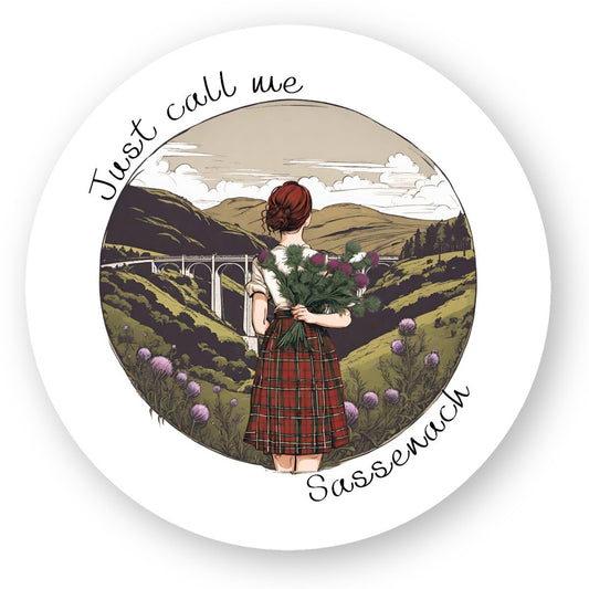 Stickers "Sassenach"